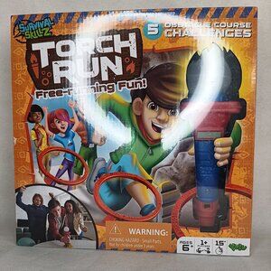 Torch Run Board Game - Free-Running Fun! 5 Obstacle Course Challenges 1+ Players